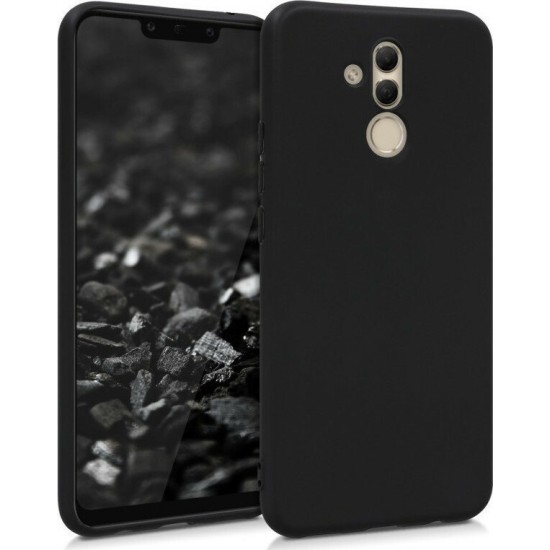 Back Cover Σιλικόνης Ματ Μαύρο (Huawei Mate 20 Lite)