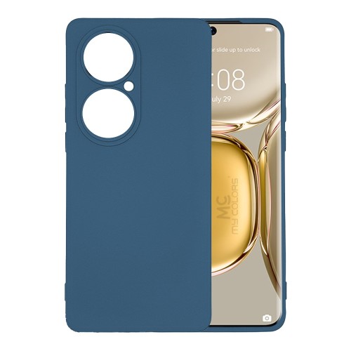  OEM Θήκη Σιλικόνης  Για Huawei P50 Pro Μπλε Σκούρο
