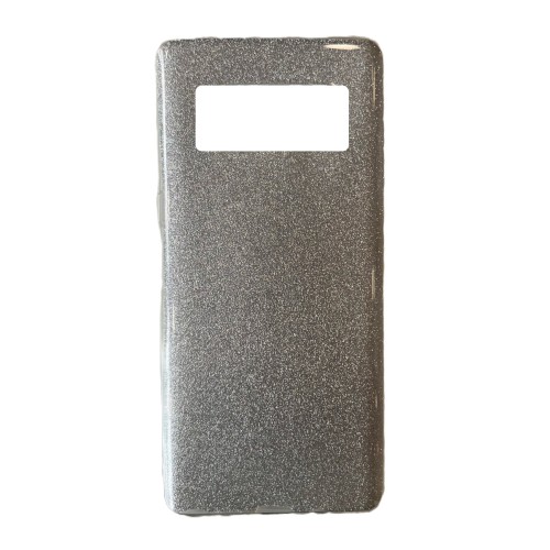 Θήκη Samsung Galaxy Note 8 Glitter Ασημί Θήκη πλάτης Σιλικόνη