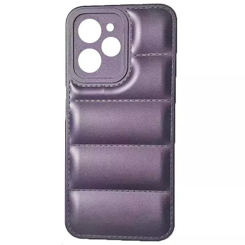 OEM Θήκη Πλάτης Σιλικόνης Puffer Jacket για Poco X5 Pro Χρώμα: Μώβ