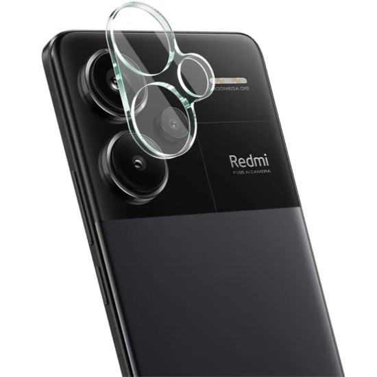 Προστασία Κάμερας Tempered Glass Μαύρο για το Xiaomi Redmi Note 13 Pro Plus 5G