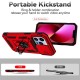 Sliding Camshield Σκληρή Θήκη με Δαχτυλίδι Red (iPhone 16 Pro Max)