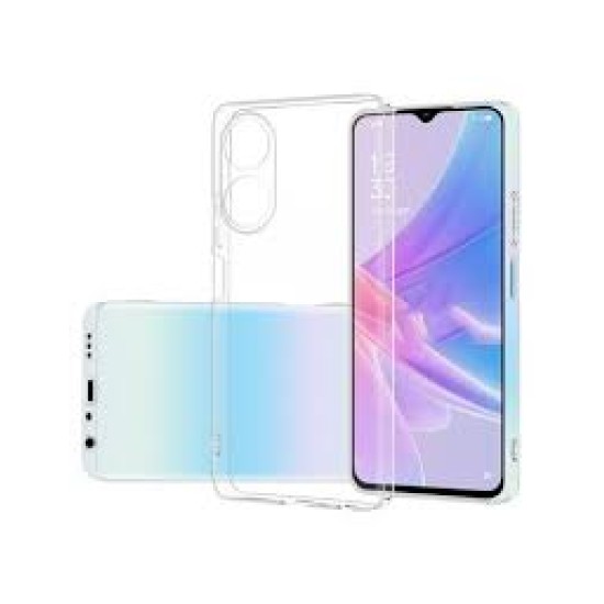 Back Cover Σιλικόνης Διάφανο (Oppo A78 4G/ A58 4G)