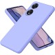 Back Cover Σιλικόνης Λιλά (Oppo A78 4G)