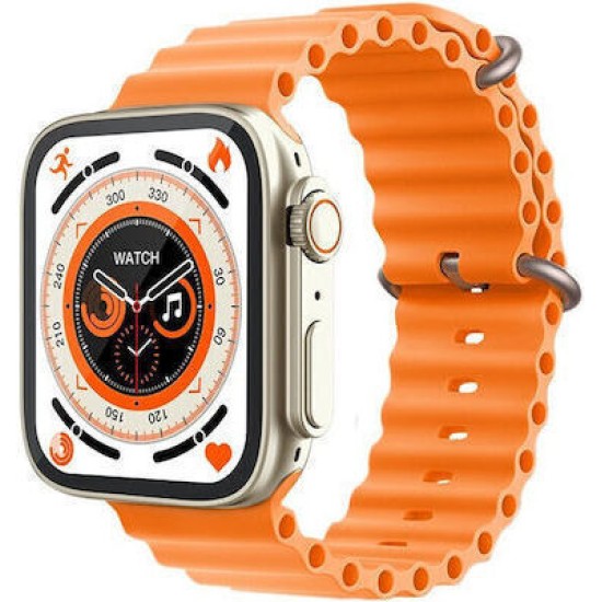 S9 Pro Max Smartwatch με Παλμογράφο (Μπλε)