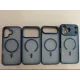 Θήκη iPhone 17 Air Matte Magnetic Series συμβατό με MagSafe φορτιστή, Πλάτη αντικραδασμική από Premium TPU Μπλε