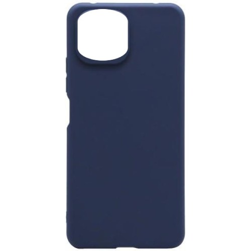 Matt Back Cover Σιλικόνης Μπλε (Mi 11 Lite )