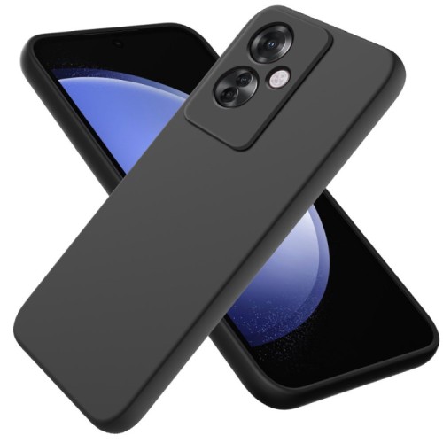 Back Cover Σιλικόνης Μαύρο (Oppo Reno 11 F 5G) Back Cover Σιλικόνης Μαύρο (Oppo Reno 11 F 5G)