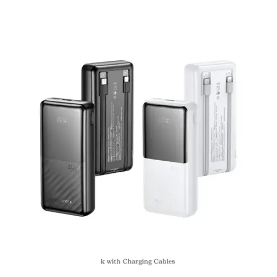 Awei P57K Power Bank 20000mAh 22.5W Μαύρο Awei P57K Power Bank 20000mAh 22.5W Μαύρο