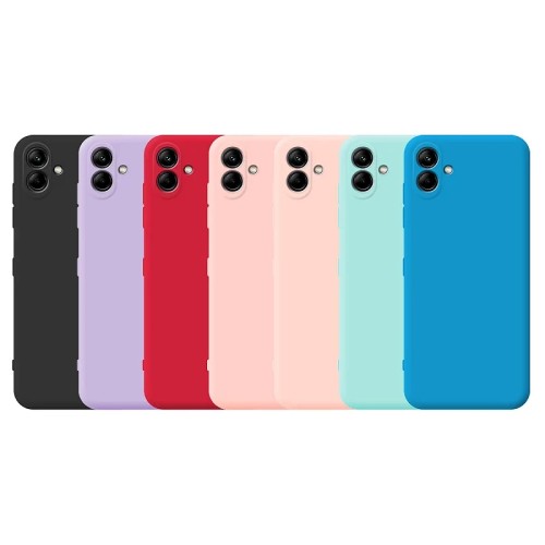 Back Cover Σιλικόνης Μαύρο (Samsung Galaxy A04e, M04, F04) Back Cover Σιλικόνης Μαύρο (Samsung Galaxy A04e, M04, F04)