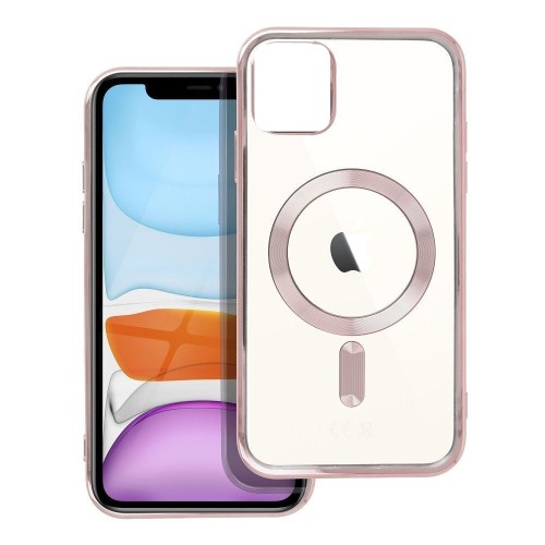 Electro Mag Back Cover Σιλικόνης Ροζ (iPhone 11)