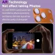 Προστασία Κάμερας Tempered Glass Πορτοκαλί για το iPhone 17 Pro Max