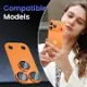 Προστασία Κάμερας Tempered Glass Πορτοκαλί για το iPhone 17 Pro Max