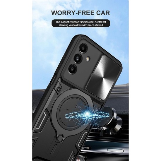 XIAOMI REDMI NOTE 13 PRO 5G / POCO X6 5G HYBRID SHOCKPROOF ARMOR CASE WITH STAND METAL CIRCLE RING AND SLIDER CAMERA LENS PROTECTION ΚΟΚΚΙΝΟ (OEM) XIAOMI REDMI NOTE 13 PRO 5G / POCO X6 5G HYBRID SHOCKPROOF ARMOR CASE WITH STAND METAL CIRCLE RING AND SLIDER CAMERA LENS PROTECTION ΚΟΚΚΙΝΟ (OEM)