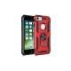 Θήκη Anti Fall for iPhone 7/8/SE(2020) back cover magnetic holder ring - Κόκκινο Θήκη πλάτης Σιλικόνη & Σκληρό πλαστικό