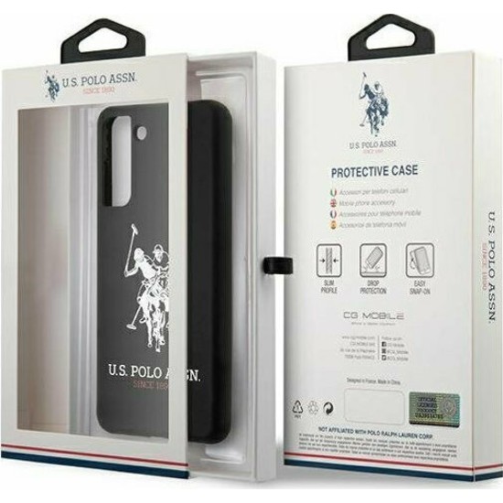 US Polo USHCS21MSLHRBK S21+ G996 czarny/black Silicone Logo