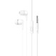 Hoco M97 In-ear Handsfree με Βύσμα 3.5mm Λευκό