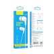 Hoco M97 In-ear Handsfree με Βύσμα 3.5mm Λευκό