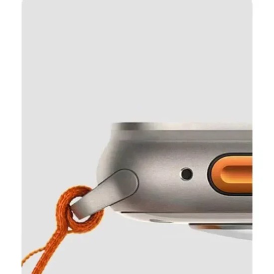 Υφασμάτινο Λουράκι για Apple Watch 42/44/45/49mm (1/2/3/4/5/6/7/8/9/SE/ULTRA) - Πορτοκαλί