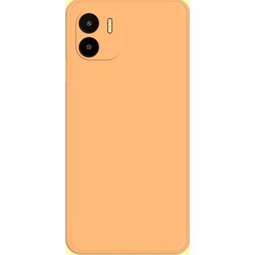 Back Cover Σιλικόνης Πορτοκαλί (Redmi A1/A2/2022)