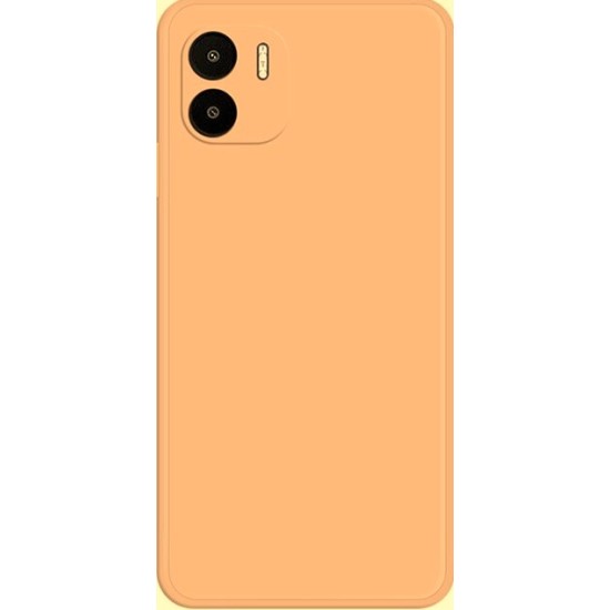 Back Cover Σιλικόνης Πορτοκαλί (Redmi A1/A2/2022)