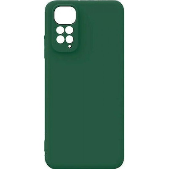 Back Cover Σιλικόνης Soft 2.0MMTouch Matte Σκούρο Πράσινο Xiaomi Redmi Note 11 4G/ 11S Back Cover Σιλικόνης Soft 2.0MMTouch Matte Σκούρο Πράσινο Xiaomi Redmi Note 11 4G/ 11S