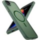 Θήκη iPhone 17 Air Matte Magnetic Series συμβατό με MagSafe φορτιστή, Πλάτη αντικραδασμική από Premium TPU Πράσινο + ΔΩΡΟ ΤΖΑΜΑΚΙ ΚΑΜΕΡΑΣ