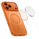 Θήκη iPhone 16 Pro Max Matte Magnetic Series συμβατό με MagSafe φορτιστή, Πλάτη αντικραδασμική από Premium TPU Πορτοκαλί