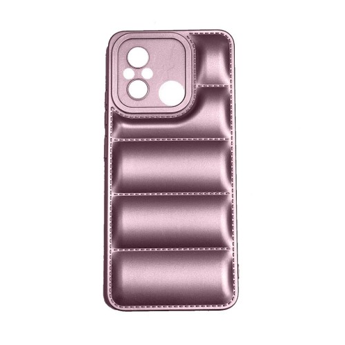 OEM Θήκη Πλάτης Σιλικόνης Puffer Jacket για Xiaomi Redmi 12C Χρώμα: Ρόζ Χρυσό OEM Θήκη Πλάτης Σιλικόνης Puffer Jacket για Xiaomi Redmi 12C Χρώμα: Ρόζ Χρυσό