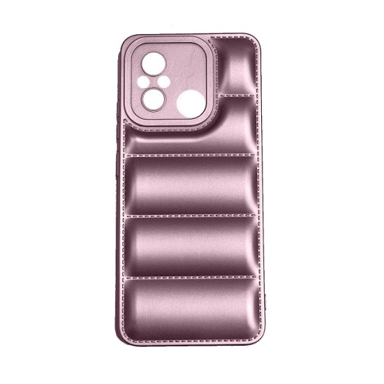 OEM Θήκη Πλάτης Σιλικόνης Puffer Jacket για Xiaomi Redmi 12C Χρώμα: Ρόζ Χρυσό OEM Θήκη Πλάτης Σιλικόνης Puffer Jacket για Xiaomi Redmi 12C Χρώμα: Ρόζ Χρυσό