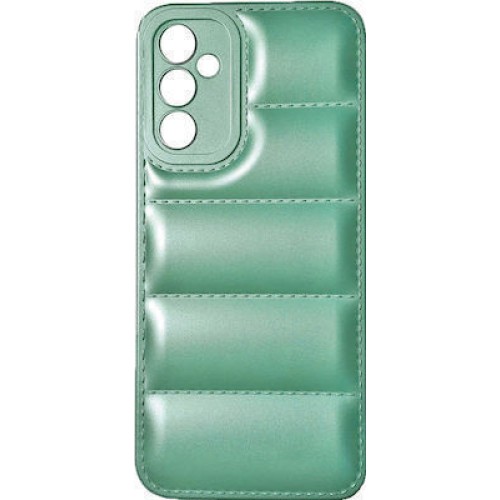 OEM ΘΗΚΗ ΠΛΑΤΗΣ ΣΙΛΙΚΟΝΗΣ PUFFER JACKET ΓΙΑ GALAXY A24 ΧΡΩΜΑ: ΠΡΑΣΙΝΟ