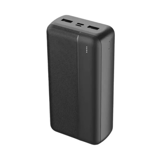 Maxlife MXPB-02 Power Bank 30000mAh με 2 Θύρες USB-A Μαύρο