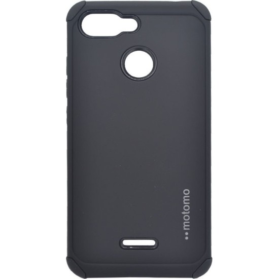 Motomo Back Cover Σιλικόνης Black (Xiaomi Redmi 6/ 6A) Motomo Back Cover Σιλικόνης Black (Xiaomi Redmi 6/ 6A)