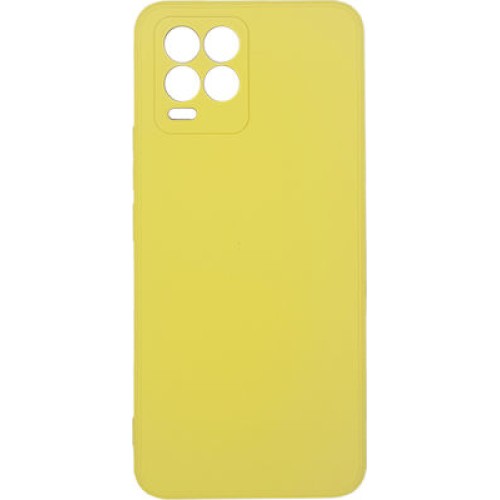 Soft Touch Back Cover Σιλικόνης Yellow OPPO REALME 8/ 8PRO 