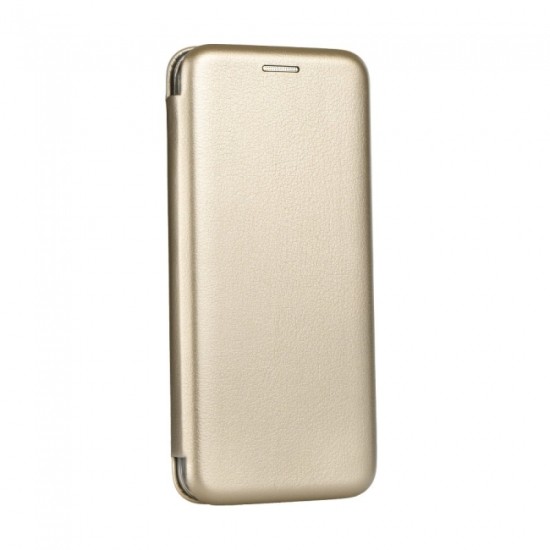 Book Elegance Case Gold Samsung Galaxy A22 4G