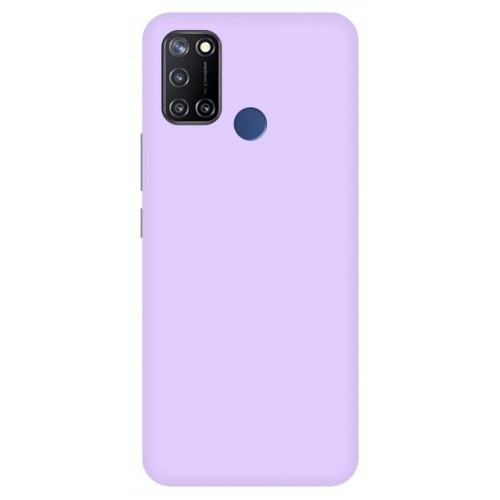  Oem Back Cover Silicone Soft Για REALME 7I/ C17 Λιλά