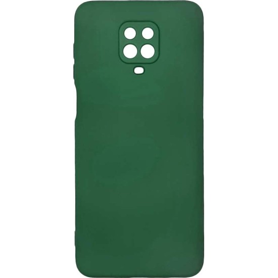 Back Cover Σιλικόνης Σκούρο Πράσινο (REDMI NOTE 9S / 9 PRO / 9 PRO MAX)