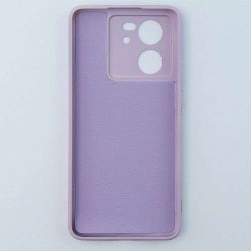  Back Cover Σιλικόνης Soft Touch Λιλά (Poco C40)