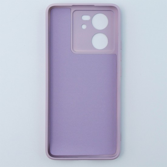  Back Cover Σιλικόνης Soft Touch Λιλά (Poco C40)