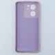  Back Cover Σιλικόνης Soft Touch Λιλά (Poco C40)