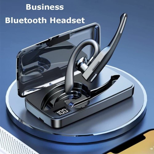 ΥΥΚ525 In-ear Bluetooth Handsfree Ακουστικό με Θήκη Φόρτισης Μαύρο