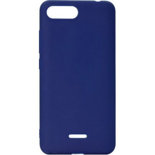 Back Cover Σιλικόνης Blue (Xiaomi Redmi 6A)