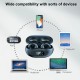 YYK-Q80 Headphones with Earhooks Built-in 350mAh Battery Clip-on Earphone BT5.3 Headset with Stereo