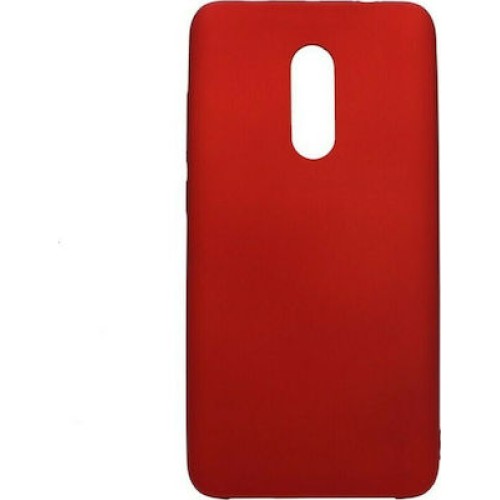 Θήκη σιλικόνης TPU Gel Ultra Thin mat για Xiaomi Redmi Note 4/Note 4X - κόκκινο