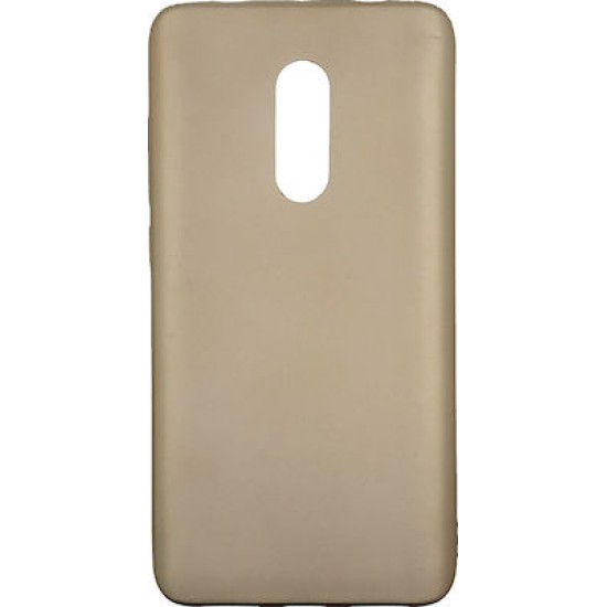 Θήκη σιλικόνης TPU Gel Ultra Thin mat για Xiaomi Redmi Note 4/Note 4X - Gold