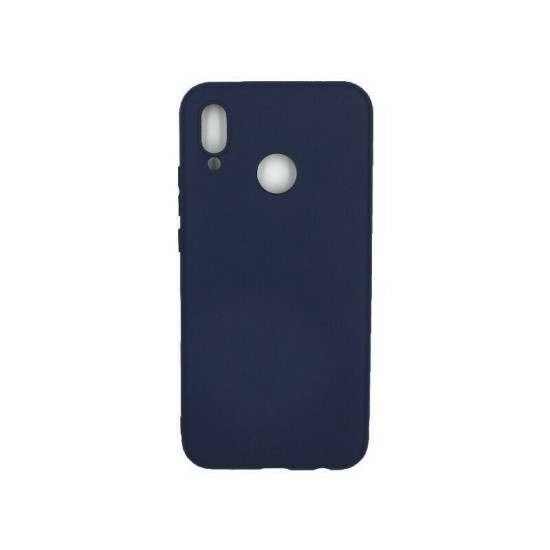 Θήκη Huawei P20 Lite Σιλικόνη Σκούρο Μπλε Μπλε Θήκη πλάτης Σιλικόνη