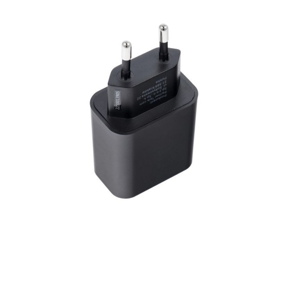 Blue Star Φορτιστής Χωρίς Καλώδιο με Θύρα USB-C Power Delivery Quick Charge 4.0 Μαύρος
