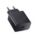 Blue Star Φορτιστής Χωρίς Καλώδιο με Θύρα USB-C Power Delivery Quick Charge 4.0 Μαύρος