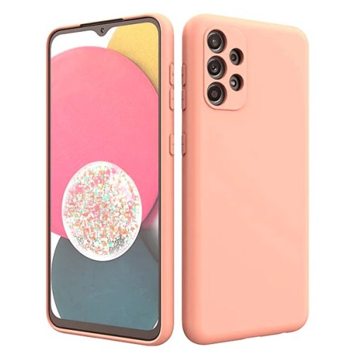 Oem Back Cover Silicone Για Samsung Galaxy A33 5G Pink