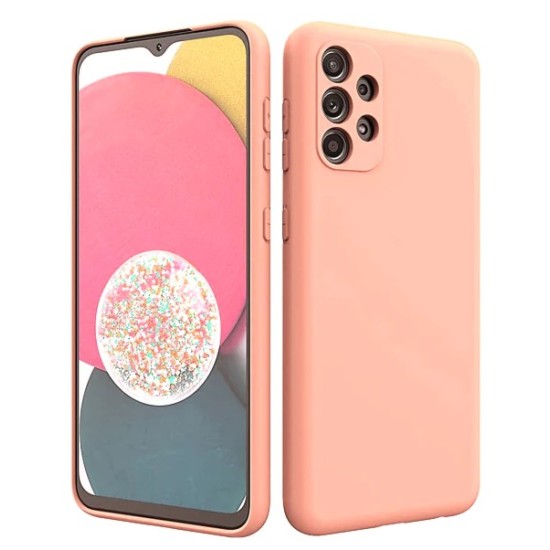 Oem Back Cover Silicone Για Samsung Galaxy A33 5G Pink Oem Back Cover Silicone Για Samsung Galaxy A33 5G Pink
